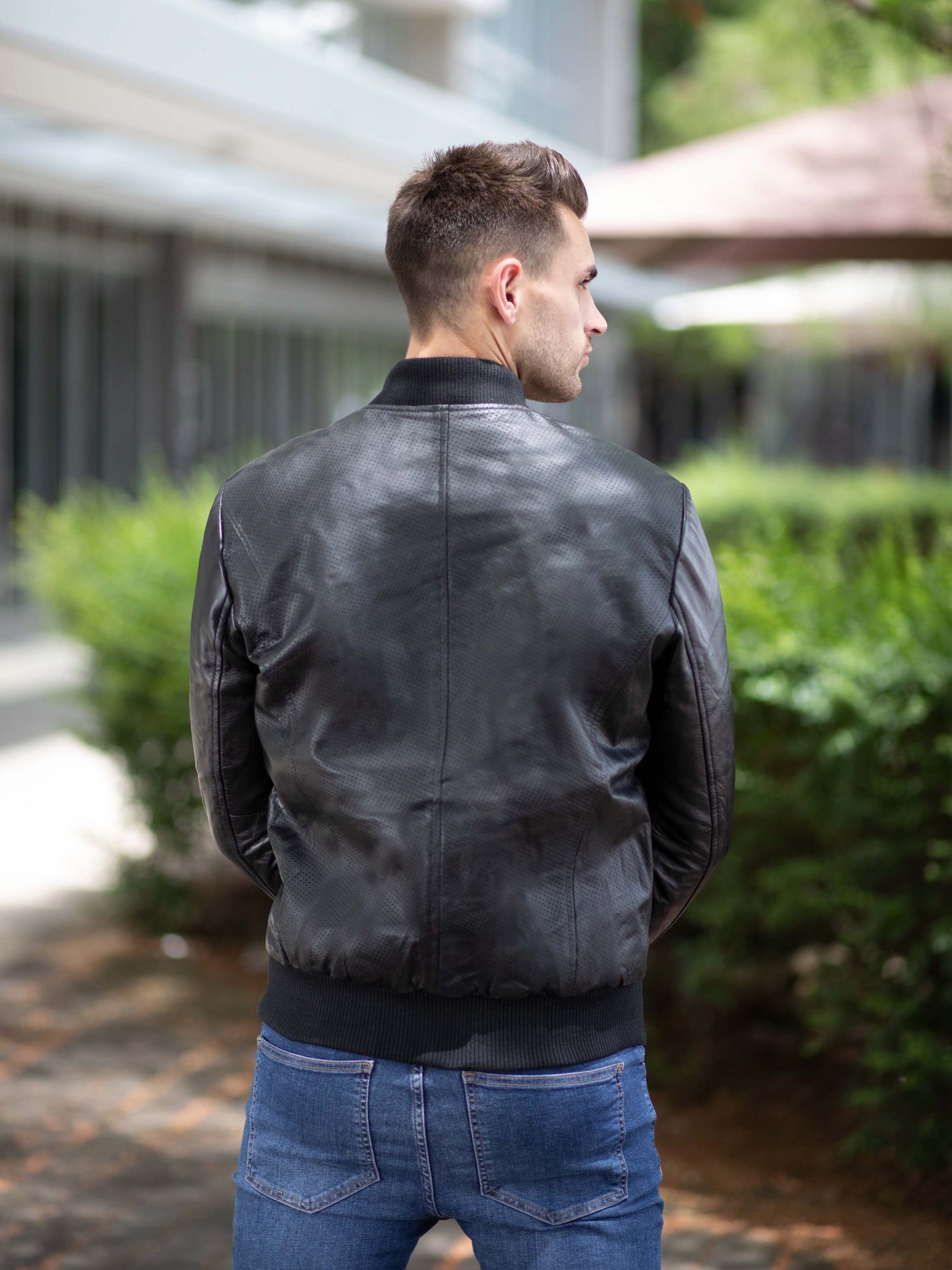 Boaz Black Leather Jacket
