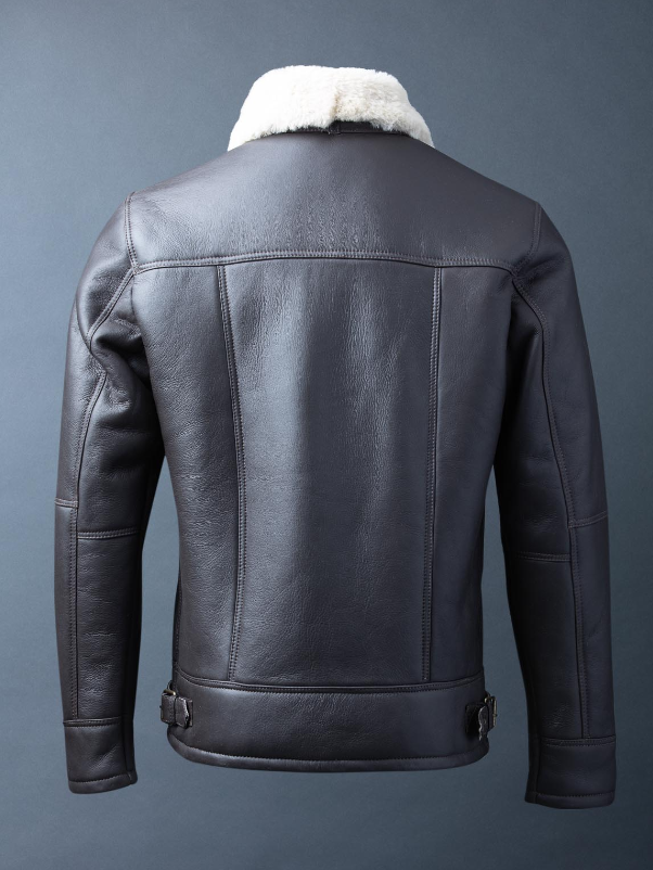 Flying Sheepskin Shearling Leather Jacket