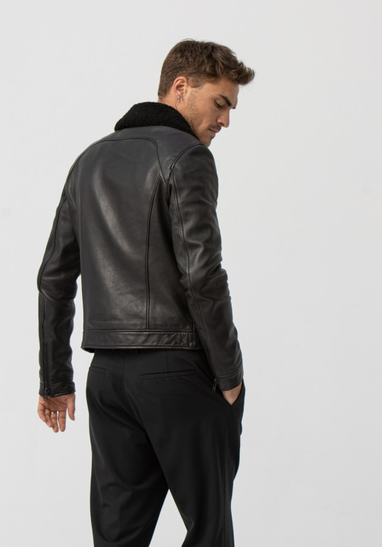Harley black Leather Jacket