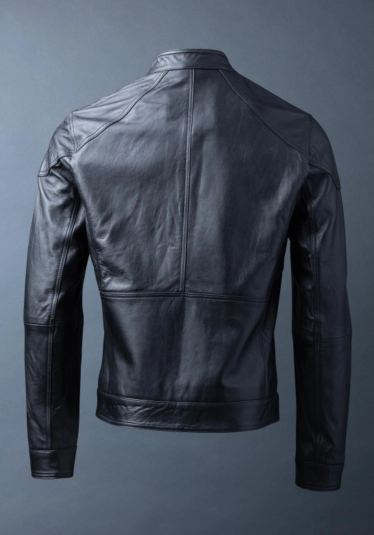 Luther Black Leather Jacket