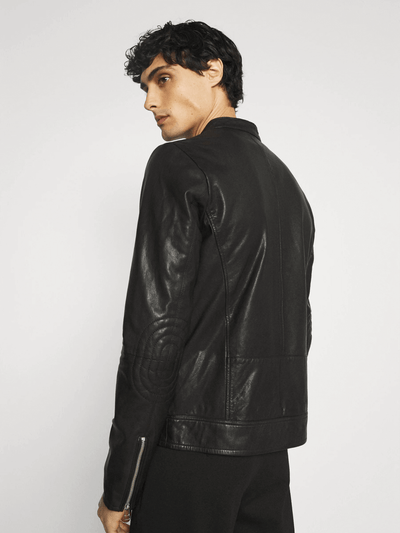 Ronnie Black Leather Jacket