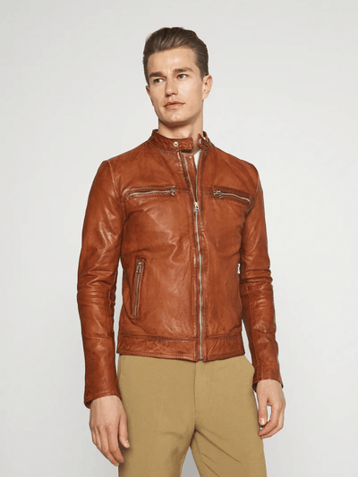 Ronnie Brown Leather Jacket