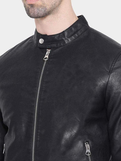 Sculpt Australia mens leather jacket Alex Black Leather Jacket