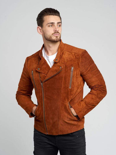 Sculpt Australia mens leather jacket Cameron Suede Leather Jacket