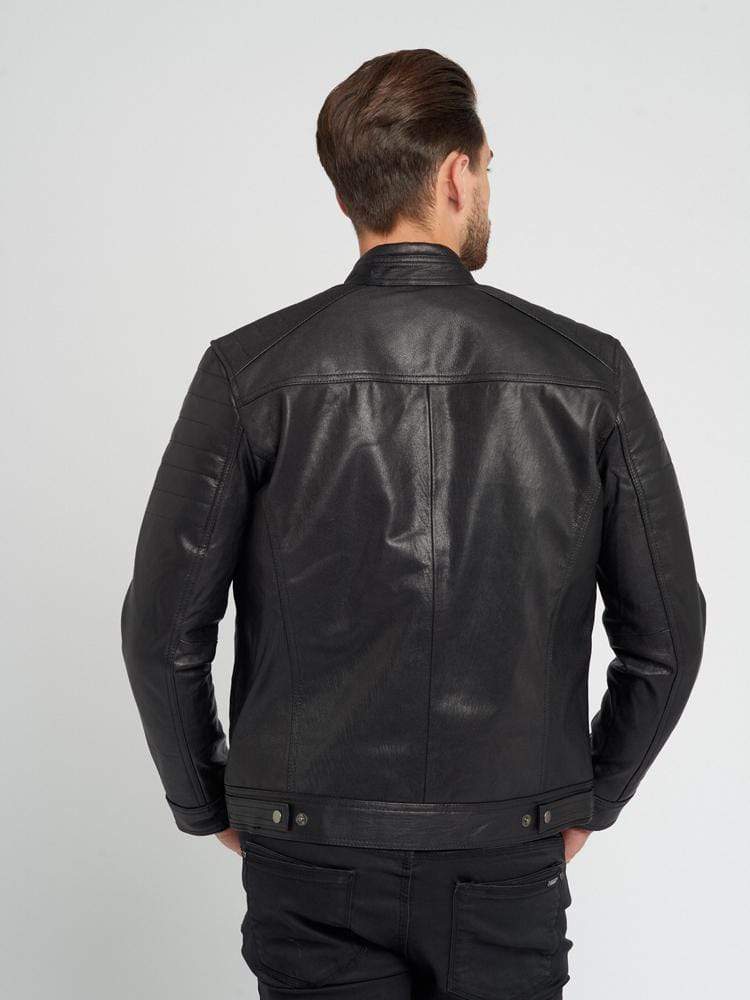 Sculpt Australia mens leather jacket Ethan Black Leather Jacket