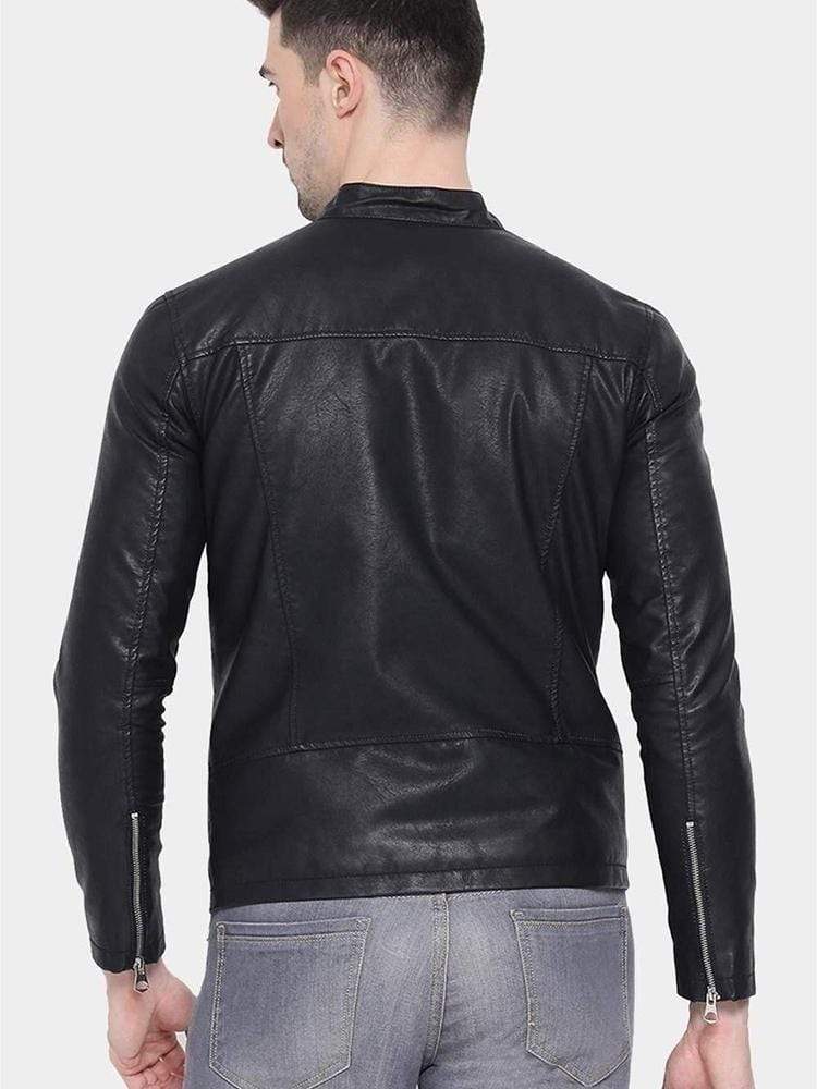 Sculpt Australia mens leather jacket John Black Leather Jacket