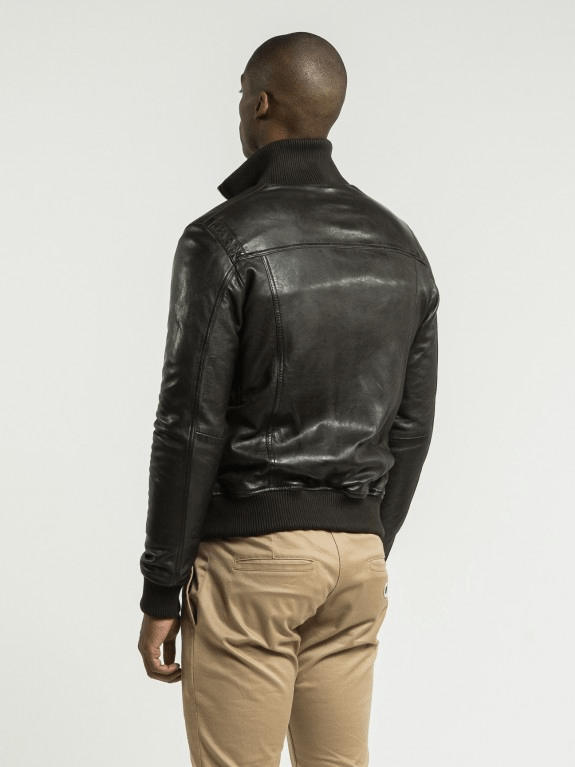 Sculpt Australia mens leather jacket Kenzo Black Leather Jacket