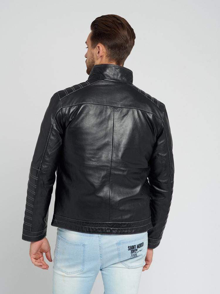 Sculpt Australia mens leather jacket Lambskin Leather Bomber jacket