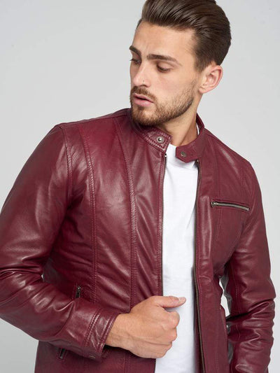 Sculpt Australia mens leather jacket Motorcycle Leather Jacket