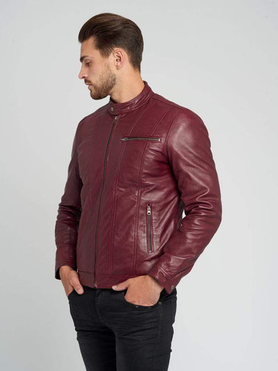 Sculpt Australia mens leather jacket Motorcycle Leather Jacket