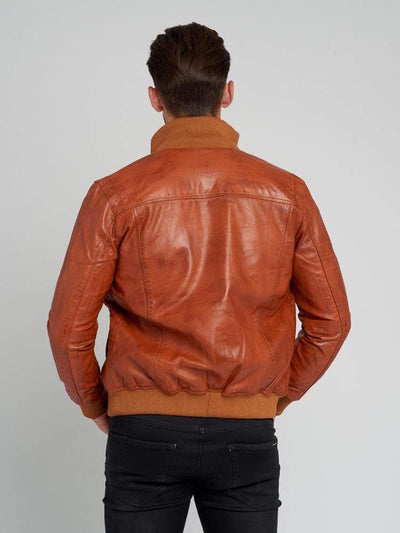 Sculpt Australia mens leather jacket New Designer Men's Leather Jacket