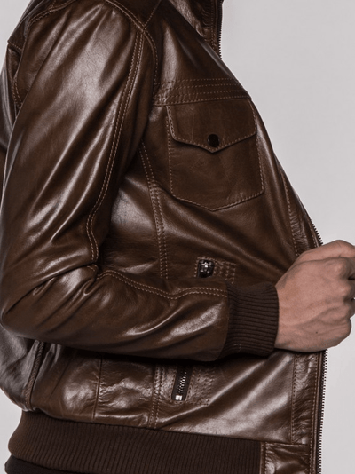 Sculpt Australia mens leather jacket Paul Brown Leather Jacket