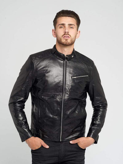 Sculpt Australia mens leather jacket Sculpt's Premium Biker Leather Jacket
