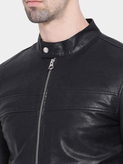 Sculpt Australia mens leather jacket Thomas Black Leather Jacket