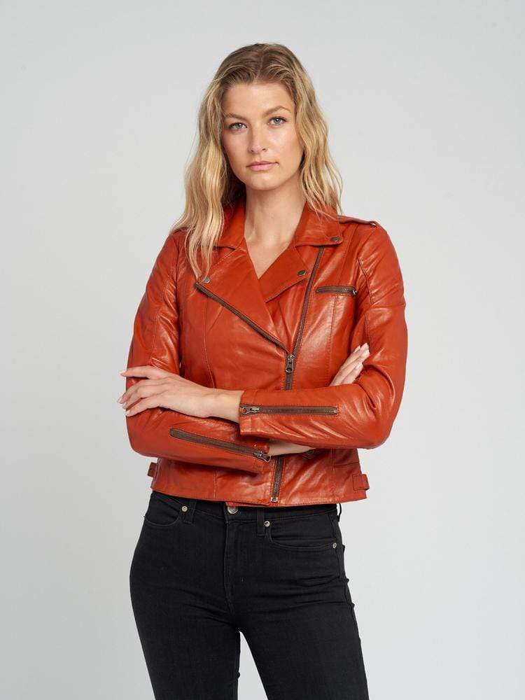 Sculpt Australia womens leather jacket Ella Designer Leather Jacket
