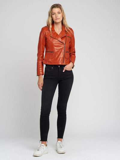 Sculpt Australia womens leather jacket Ella Designer Leather Jacket