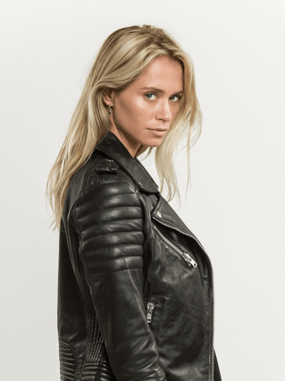 Sculpt Australia womens leather jacket Macy Black Leather Jacket